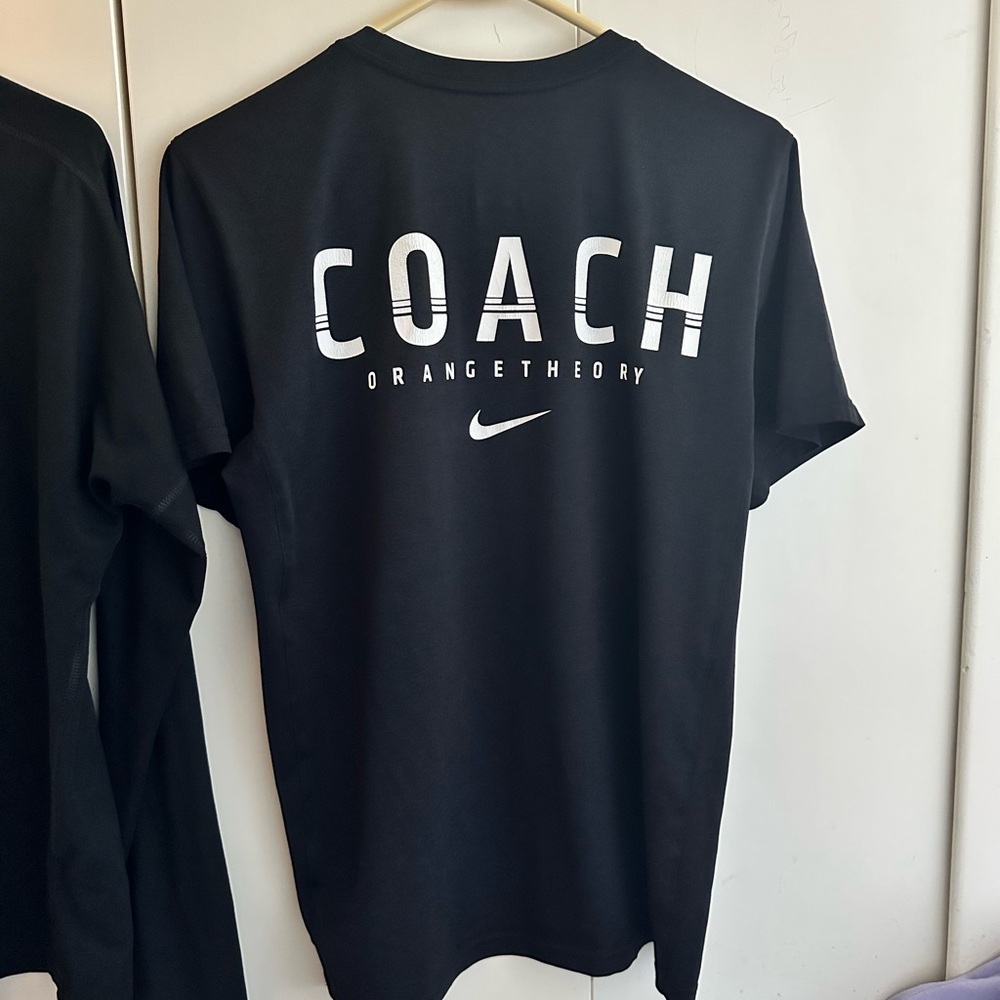 Nike OrangeTheory Coach Black Short Sleeve Tee